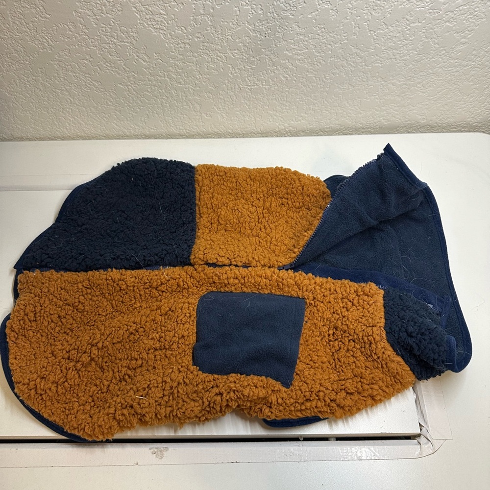 Color block dog vest - large